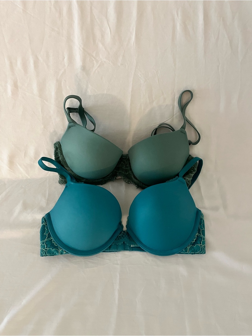Auden bra - Lot of 2 - 32B - Demi - Push Up - Convertible Strap